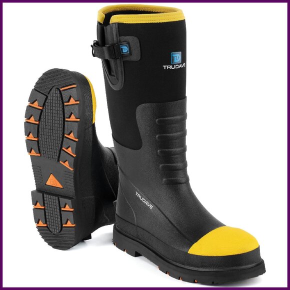 Men's Steel Toe Waterproof Work Boots Size 6-14 Durable Hunting